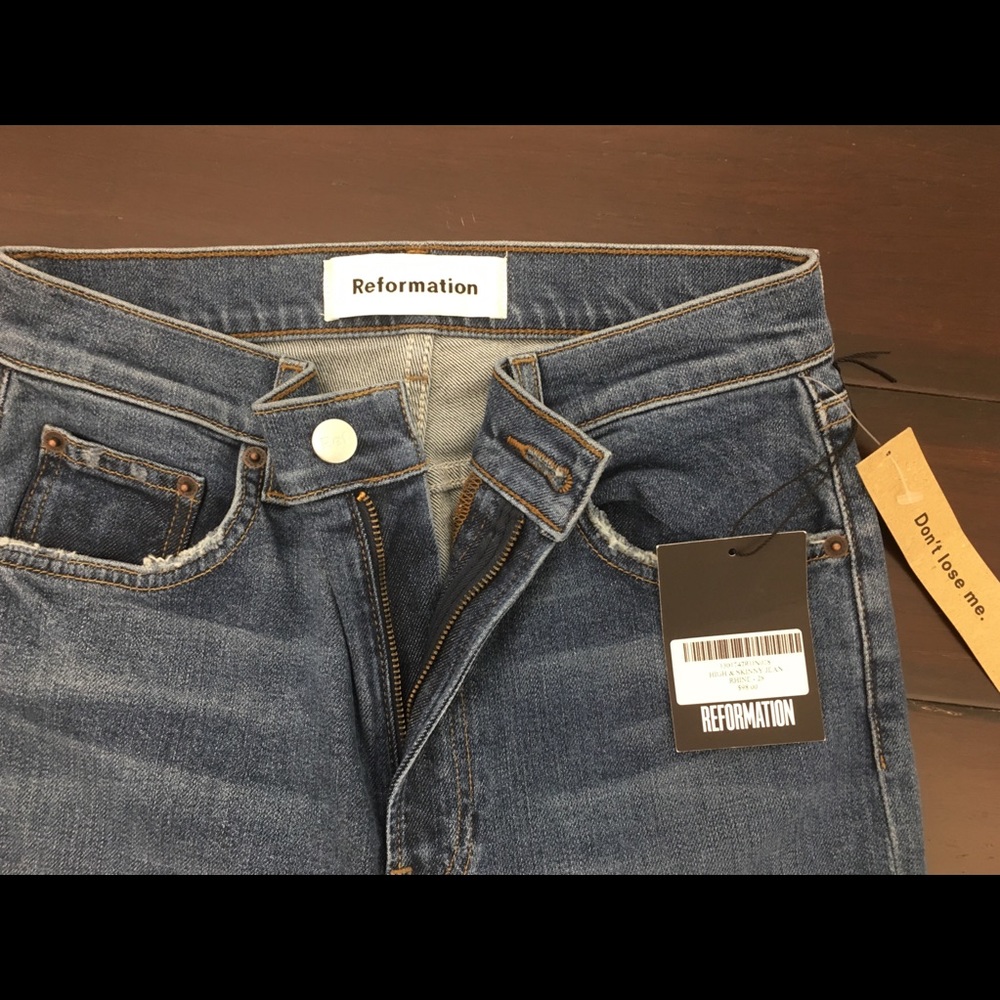 Reformation high & skinny jean